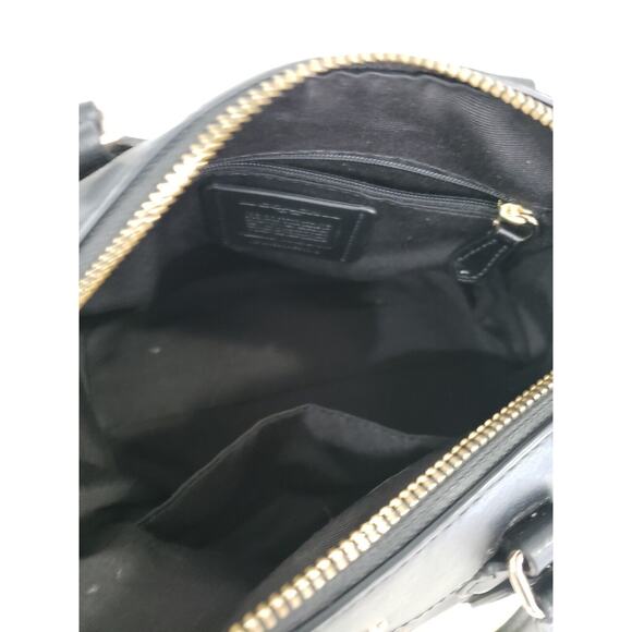 RARE Coach F32203 Mini Bennett Satchel Handbag In Signature Canvas Classic - Picture 6 of 9